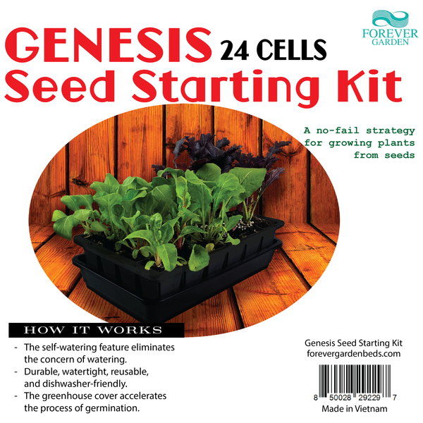 Garden Starter Combo Pack - Reusable Seed Starting Trays