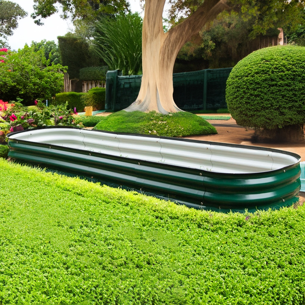 Emerlad - 8" tall modular raised garden bed